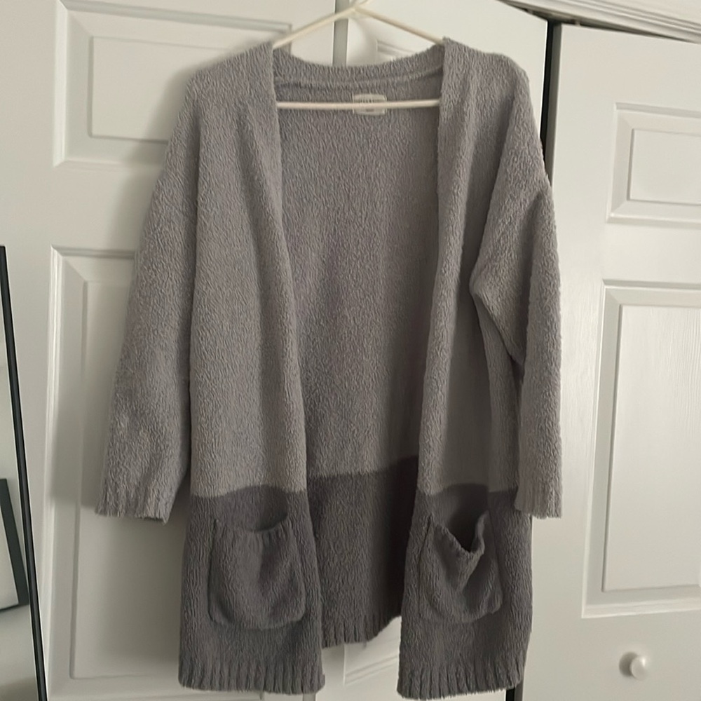 Thread & Supply gray cardigan